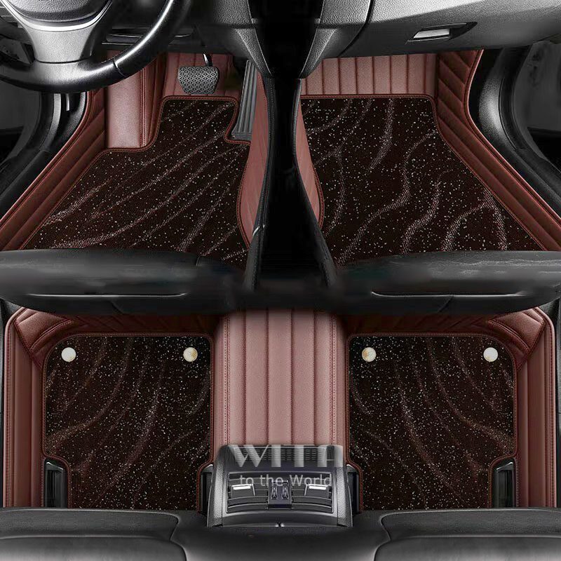 Witamats® Galaxy Custom Car Mats Set-Brown – Witamats